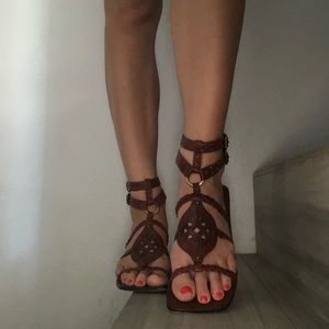 juicy couture gladiator sandals